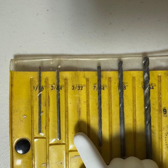 Vintage Companion Drill Set 14 Pc Replacement Tool DIY Building Wood High Speed - Picture 8 of 9